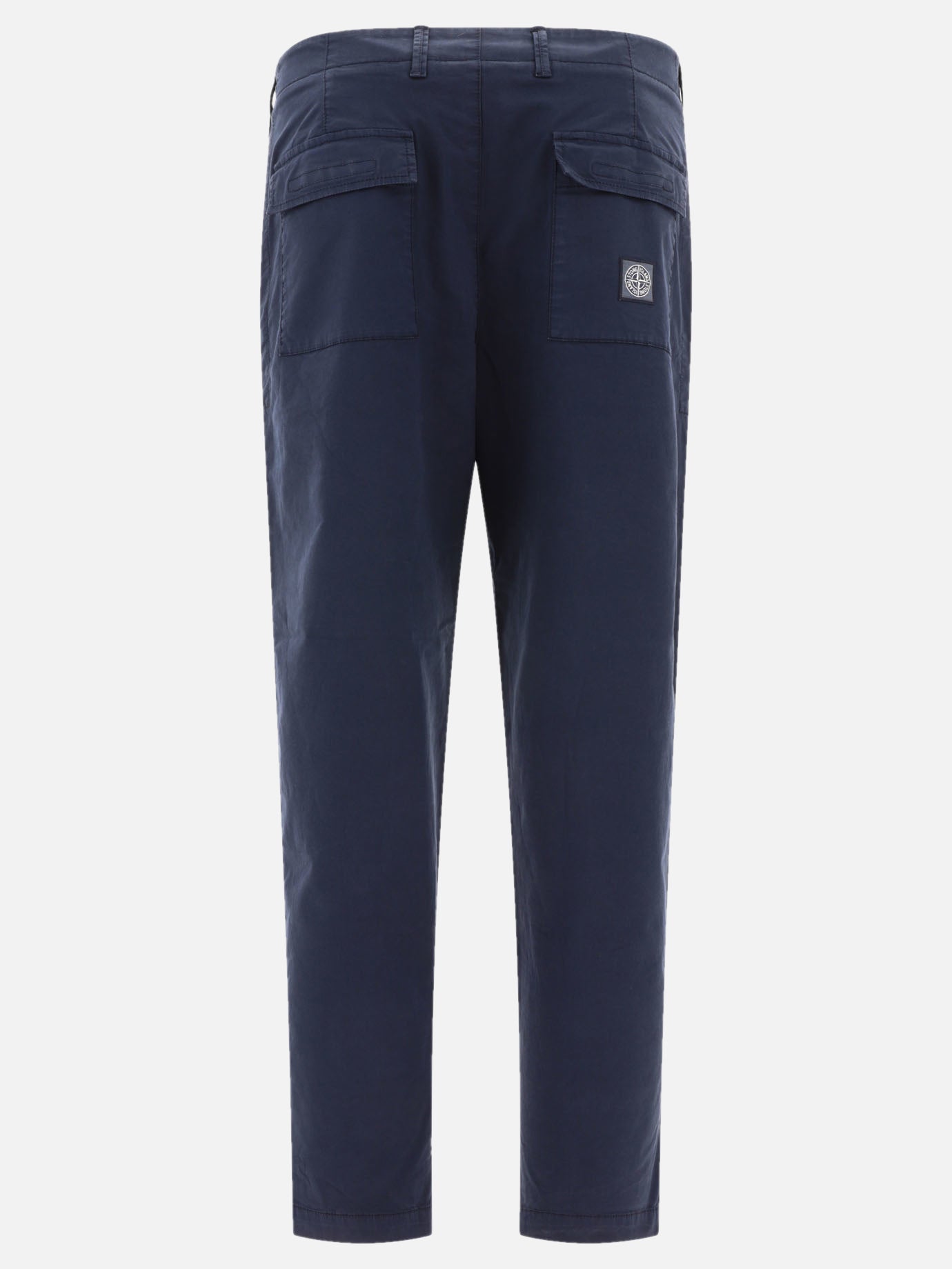 Stone Island "Compass" cargo trousers Blue