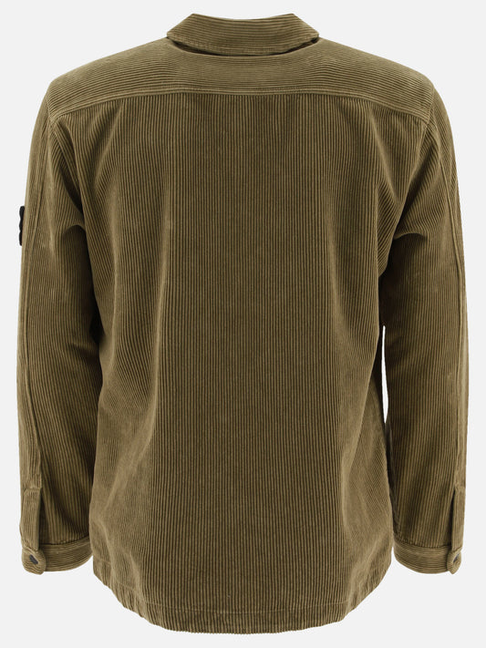 Overshirt jackets Solid colour  Brown - Stone Island Men | PLP | VIETTI Online Store | 2
