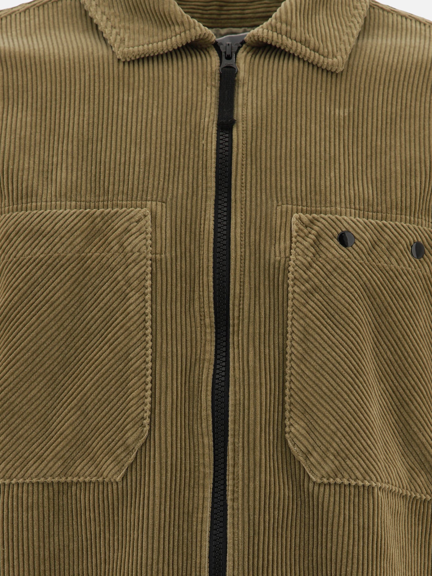 Overshirt jackets Solid colour  Brown - Stone Island Men | PDP | VIETTI Online Store | thumbnail_3