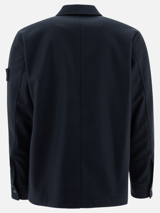 Overshirt jackets Solid colour  Blue - Stone Island Men | PLP | VIETTI Online Store | 2
