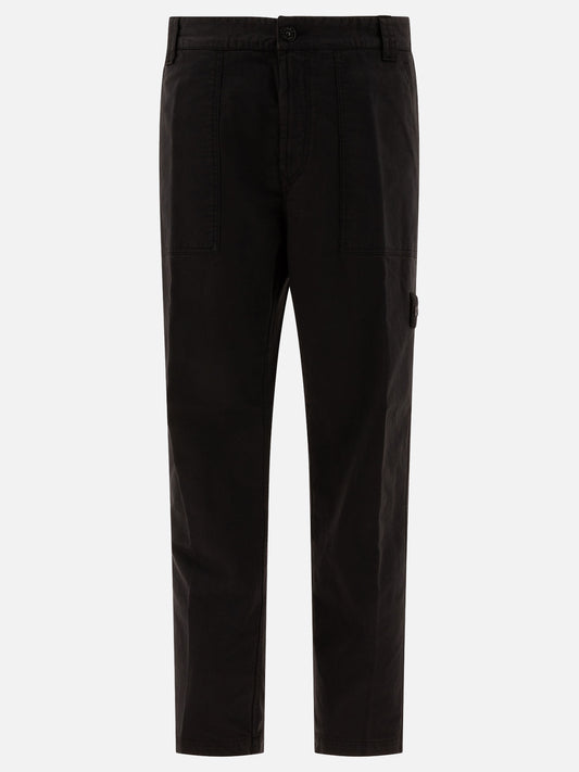 Stone Island “Ghost” trousers Black