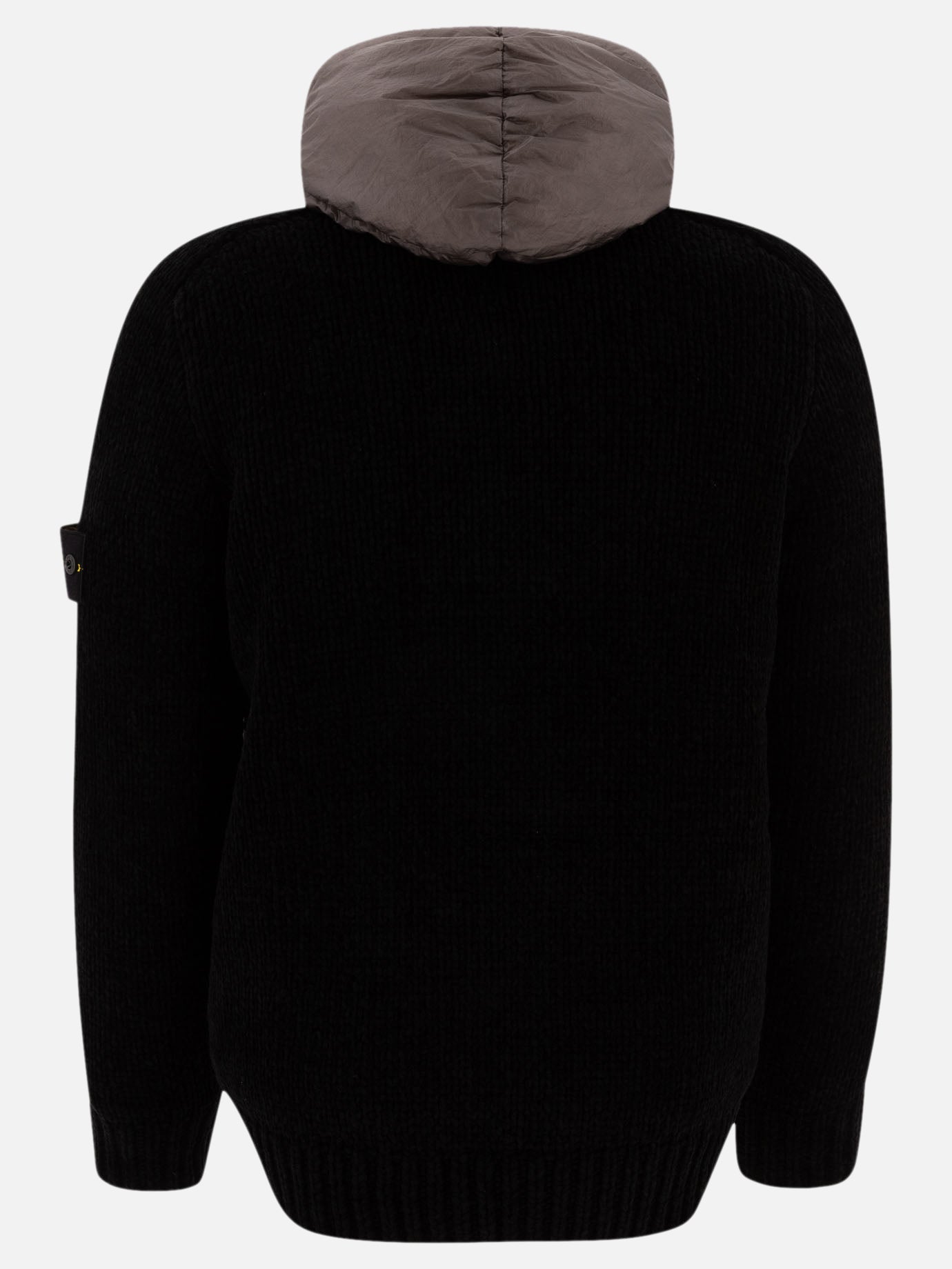 Piumini corti Solid colour  Nero - Stone Island Uomo | PDP | VIETTI Online Store | thumbnail_2