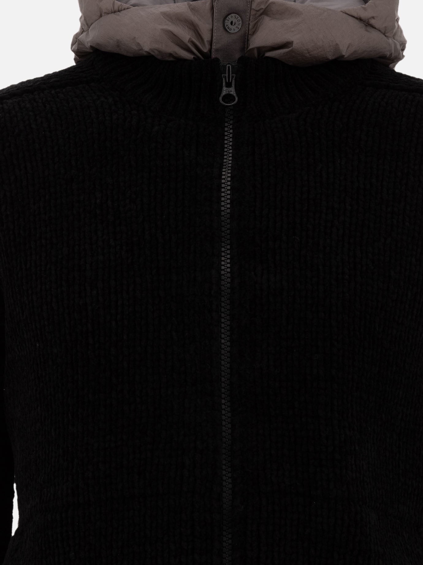 Piumini corti Solid colour  Nero - Stone Island Uomo | PDP | VIETTI Online Store | Zoom-Modal_3
