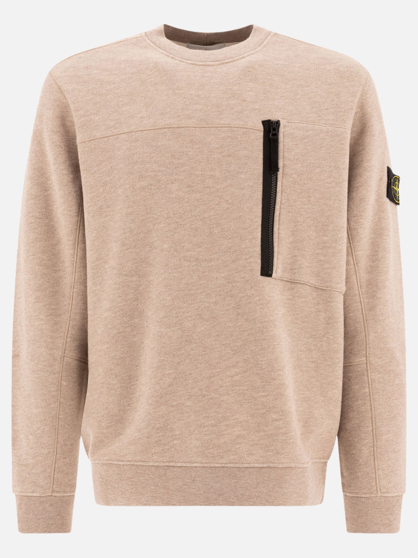 Stone Island "Compass" sweatshirt Brown