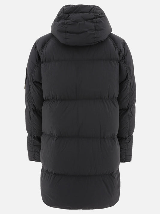 Down coats Solid colour  Black - Stone Island Men | PLP | VIETTI Online Store | 2
