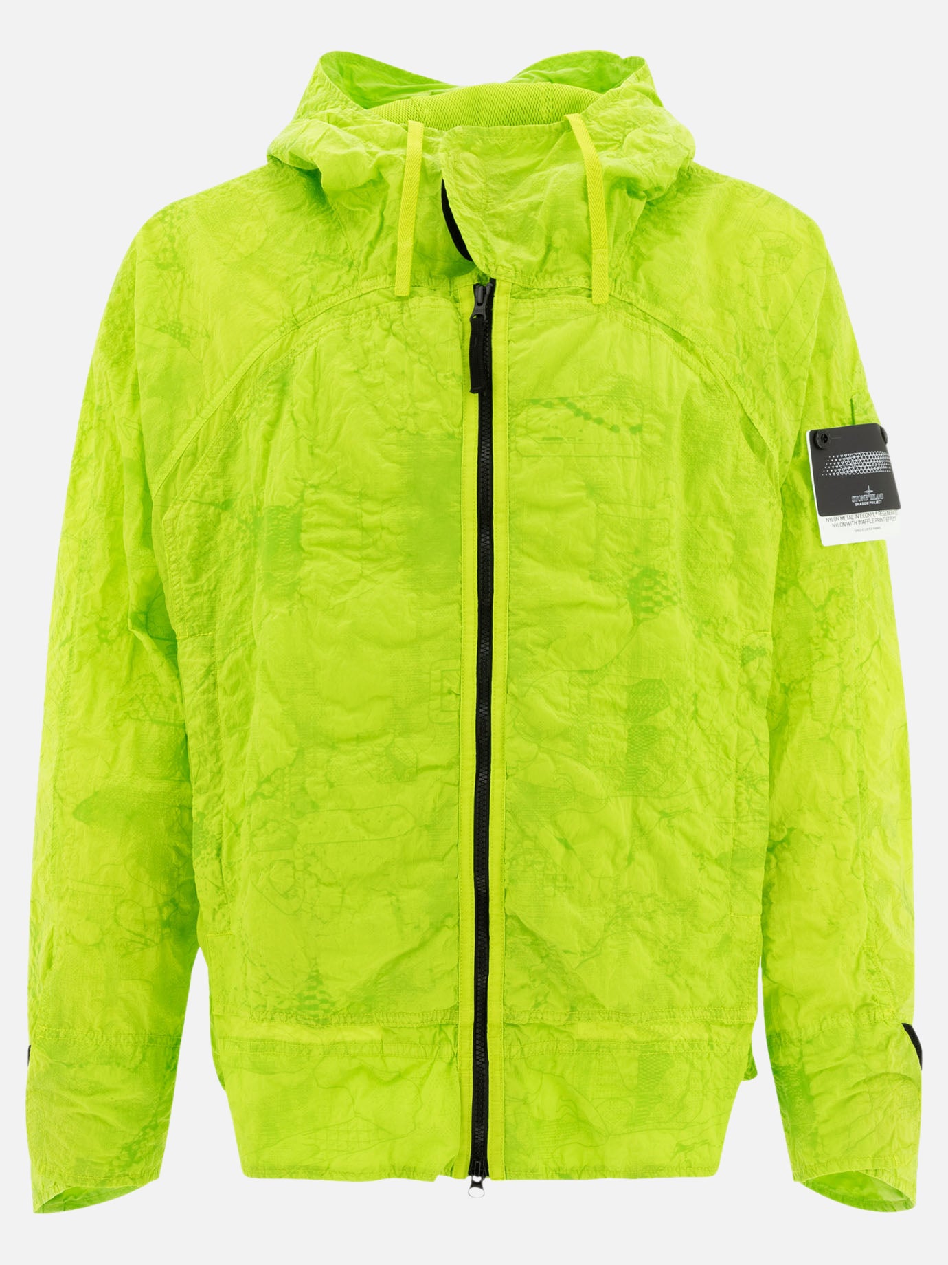 Stone Island Shadow Project "Nylon Metal Econyl" windbreaker Green