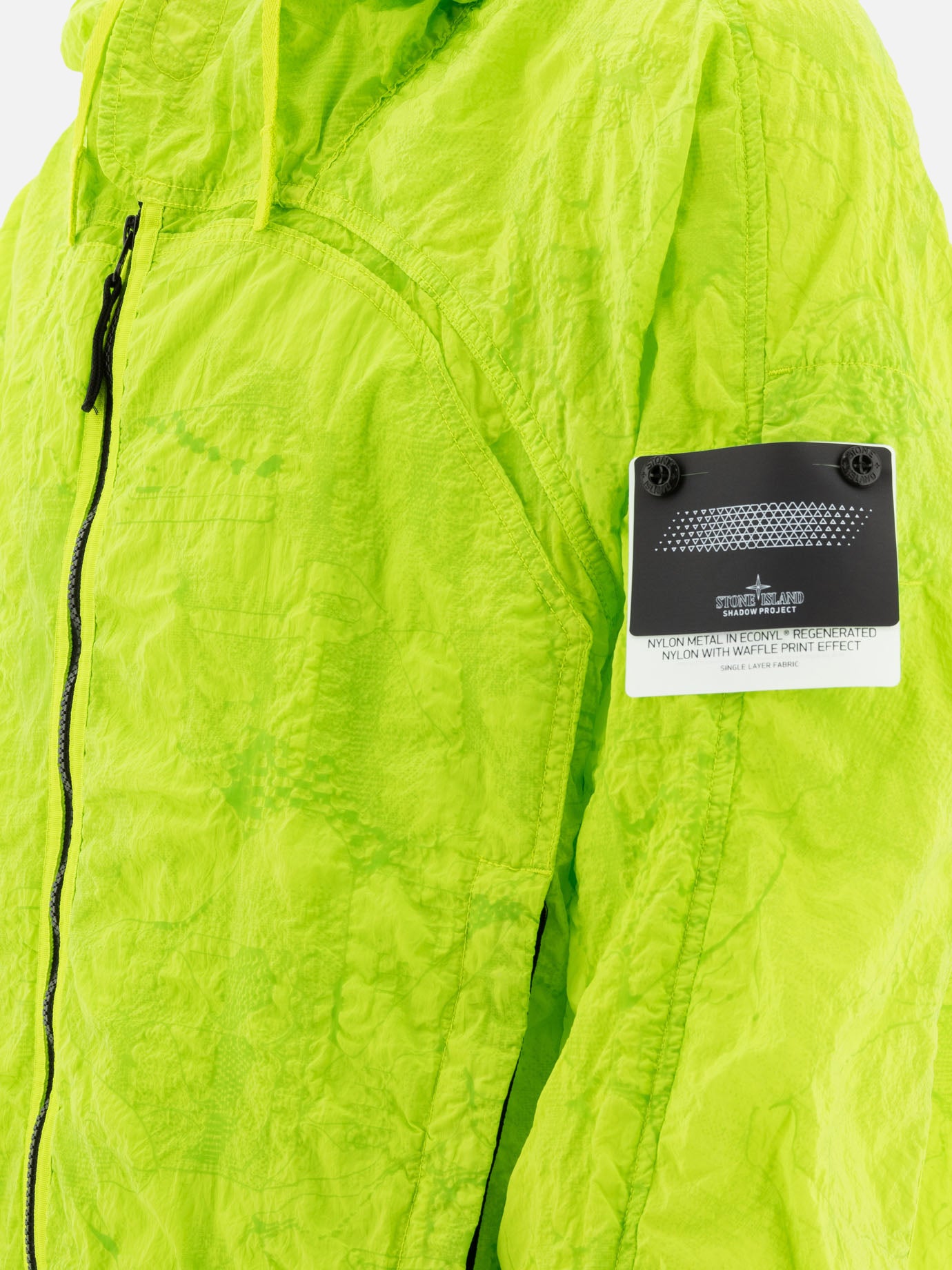 Stone Island Shadow Project "Nylon Metal Econyl" windbreaker Green