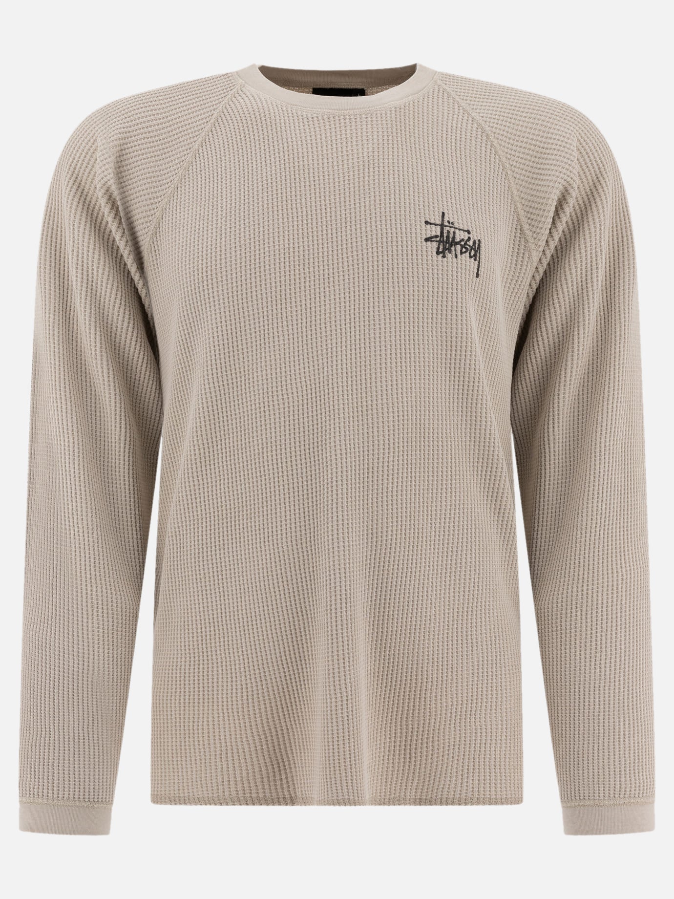 Stüssy "Basic Stock" thermal t-shirt Beige