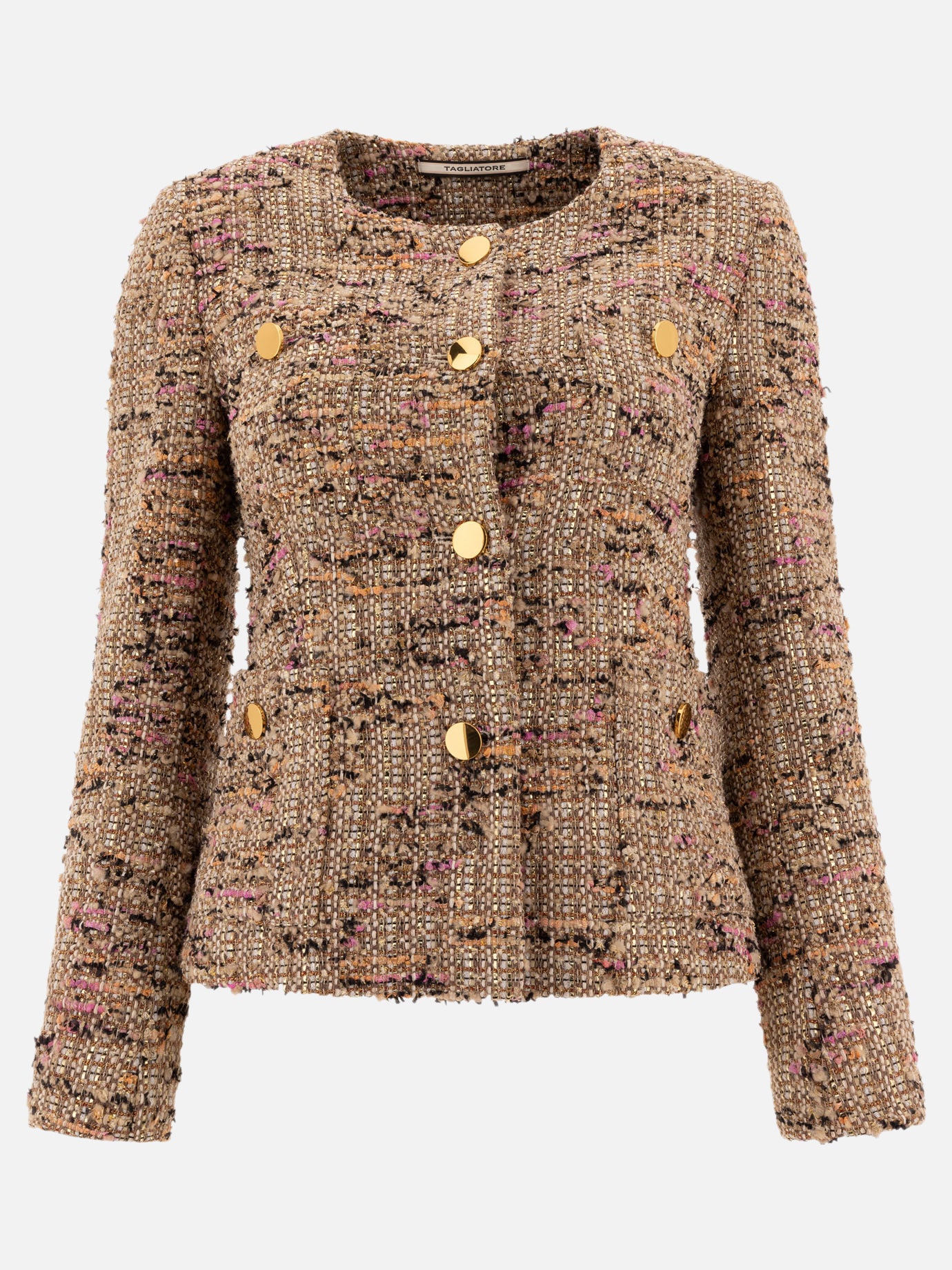 Blazer Solid colour  Beige - Tagliatore Donna | PDP | VIETTI Online Store | Zoom-Modal
