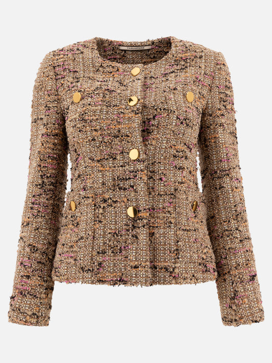 Blazer Solid colour  Beige - Tagliatore Donna | PLP | VIETTI Online Store 
