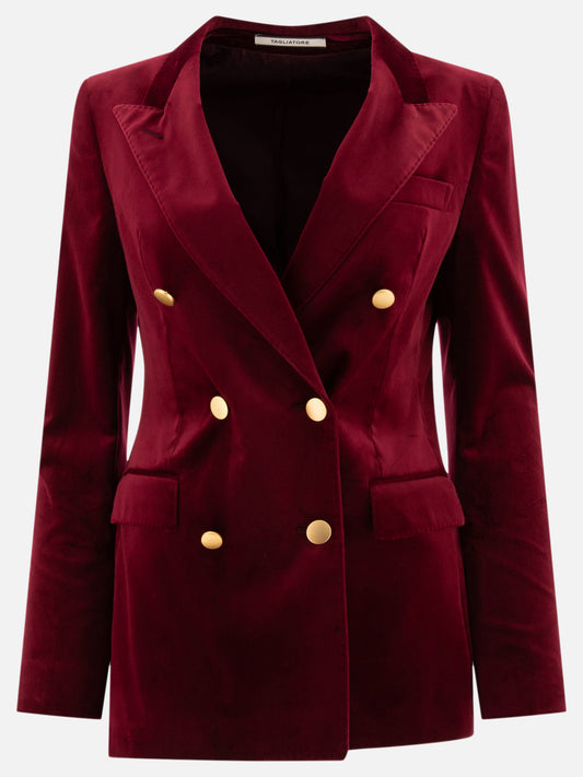 Blazer Solid colour  Bordeaux - Tagliatore Donna | PLP | VIETTI Online Store 
