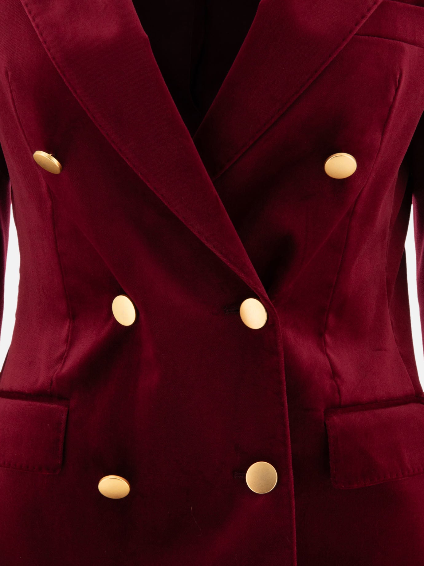 Blazer Solid colour  Bordeaux - Tagliatore Donna | PDP | VIETTI Online Store | Zoom-Modal_3
