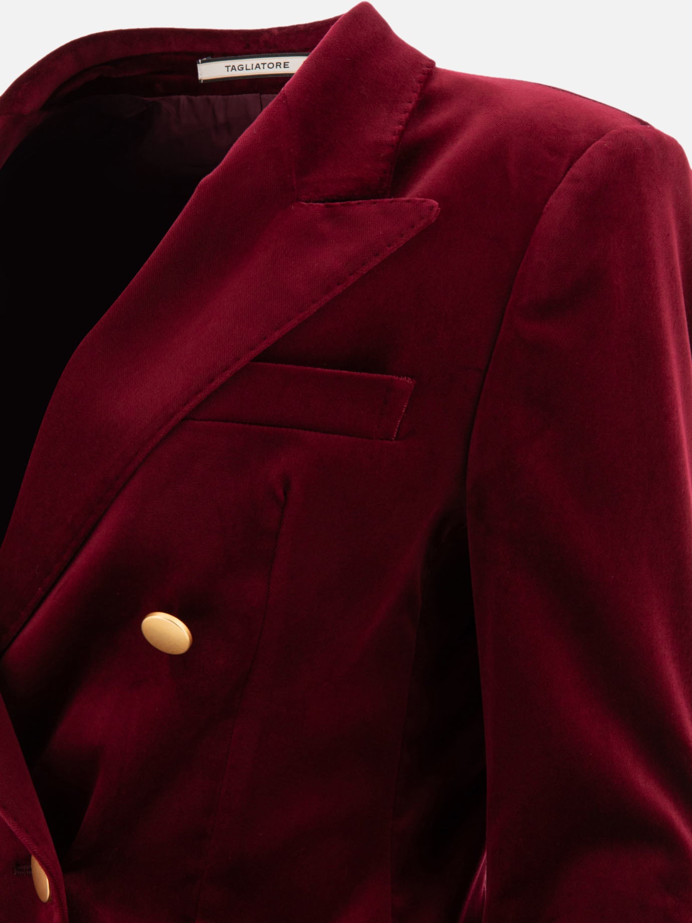 Blazer Solid colour  Bordeaux - Tagliatore Donna | PDP | VIETTI Online Store | Zoom-Modal_4
