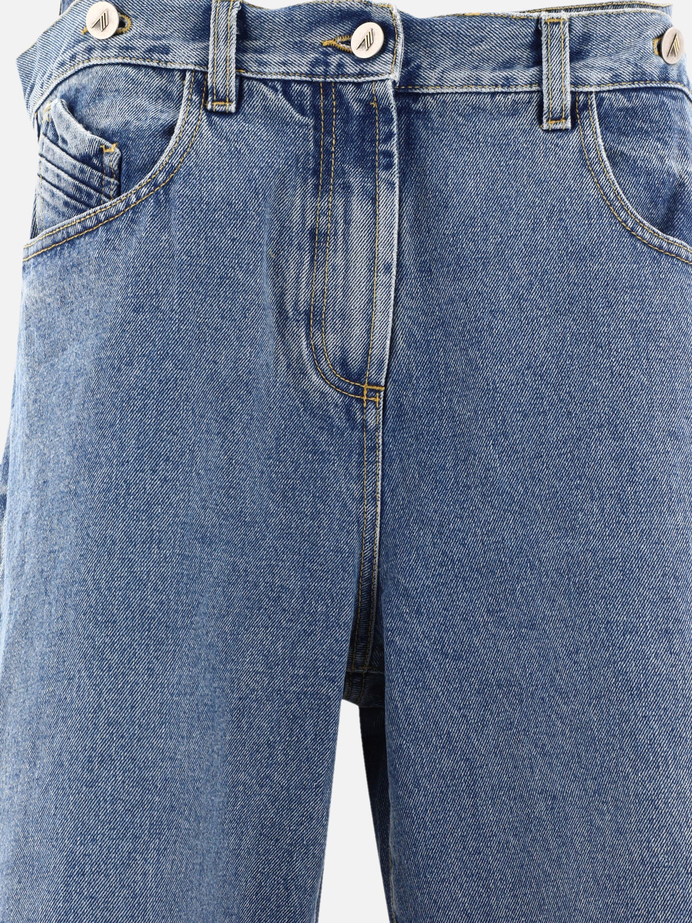 The Attico Wide jeans Blue