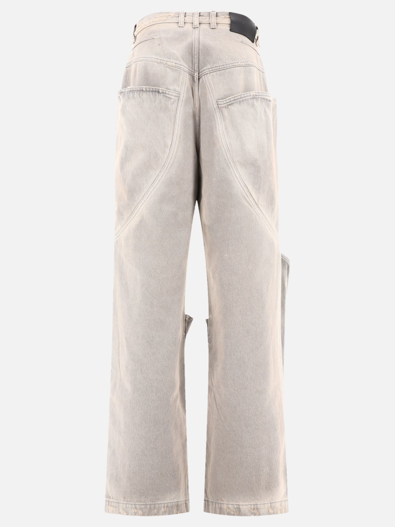 The Attico Wide leg jeans Grey