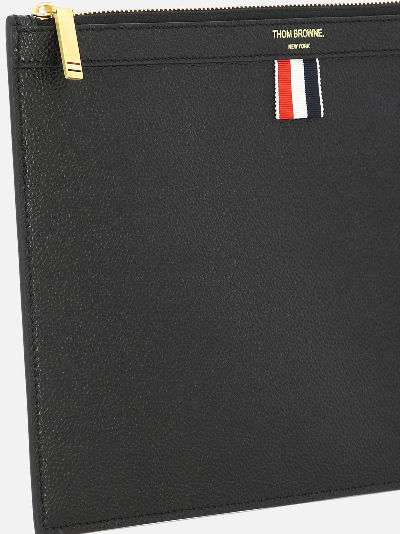 Thom Browne "RWB" document holder Black