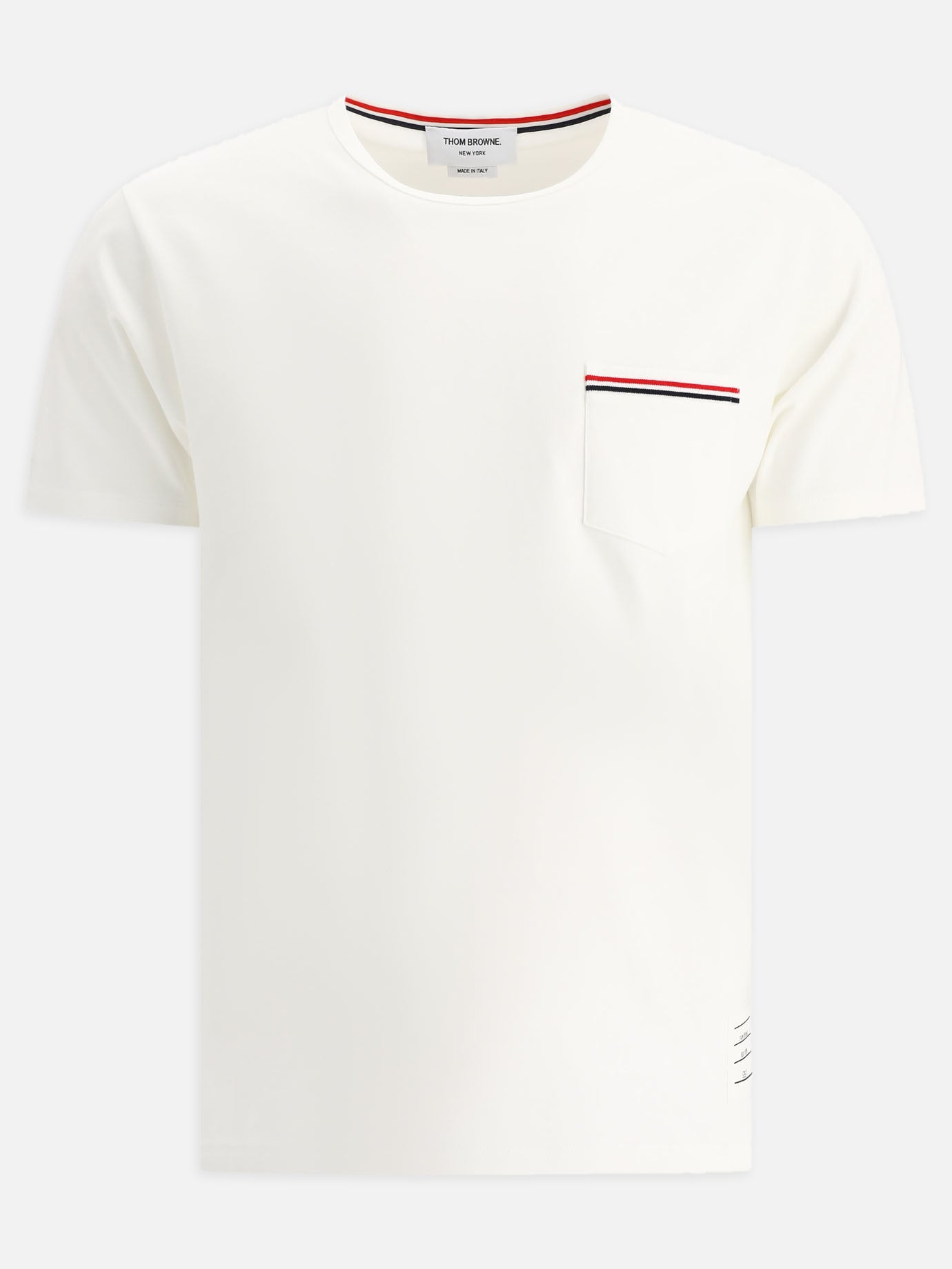 Thom Browne "RWB Pocket" t-shirt White