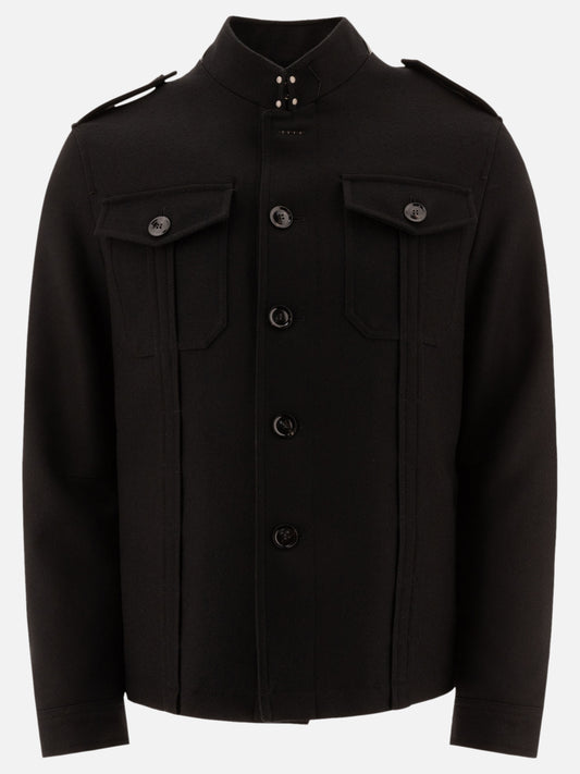 Overshirt jackets Solid colour  Black - Tom Ford Men | PLP | VIETTI Online Store 
