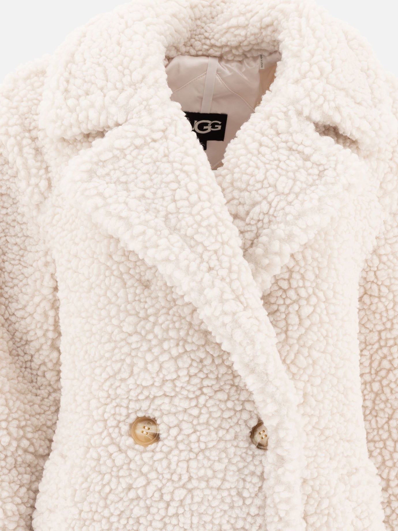 Cappotti lunghi Solid colour  Bianco - Ugg Donna | PDP | VIETTI Online Store | thumbnail_3
