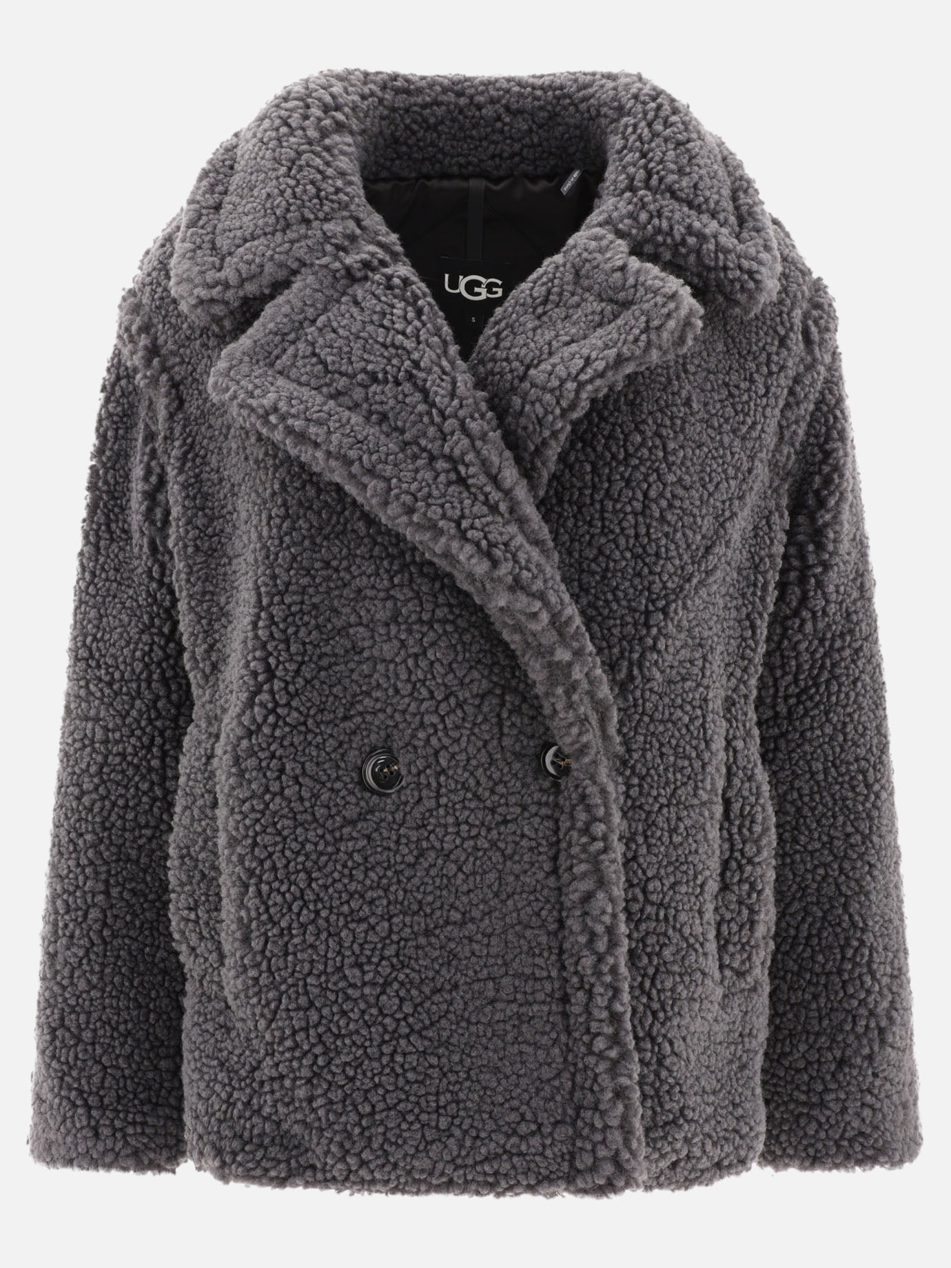 Cappotti corti Solid colour  Nero - Ugg Donna | PDP | VIETTI Online Store | Zoom-Modal
