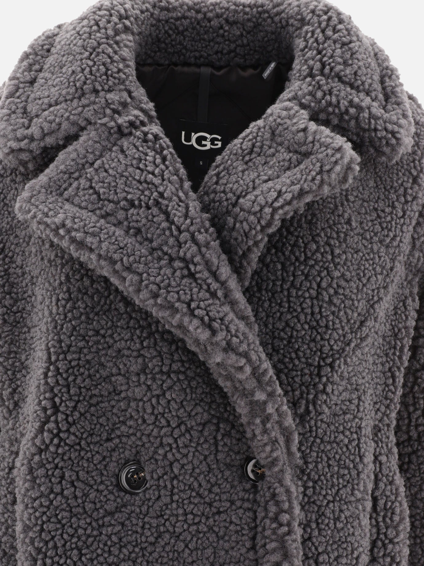 Cappotti corti Solid colour  Nero - Ugg Donna | PDP | VIETTI Online Store | thumbnail_3