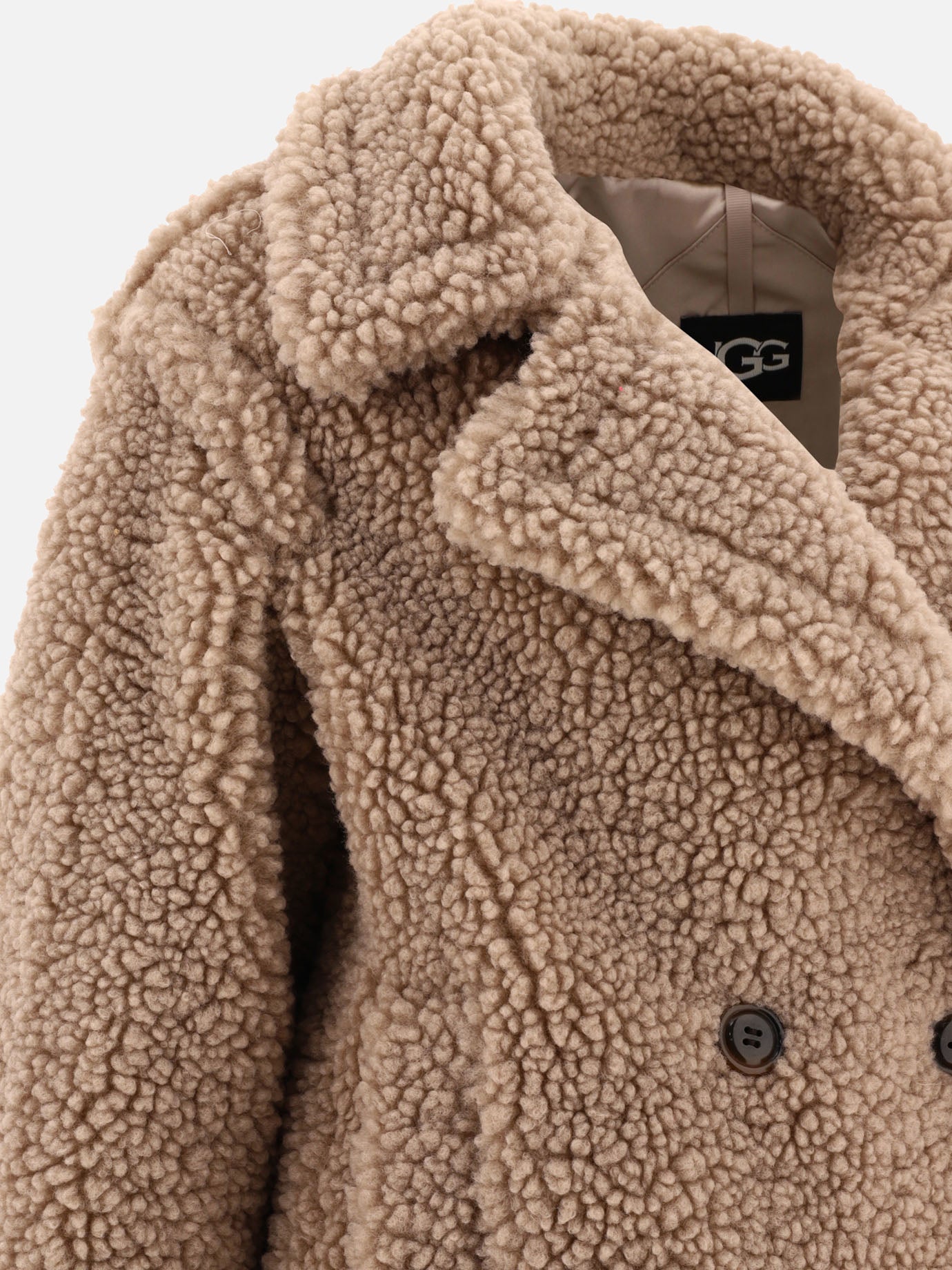 Cappotti corti Solid colour  Beige - Ugg Donna | PDP | VIETTI Online Store | thumbnail_4