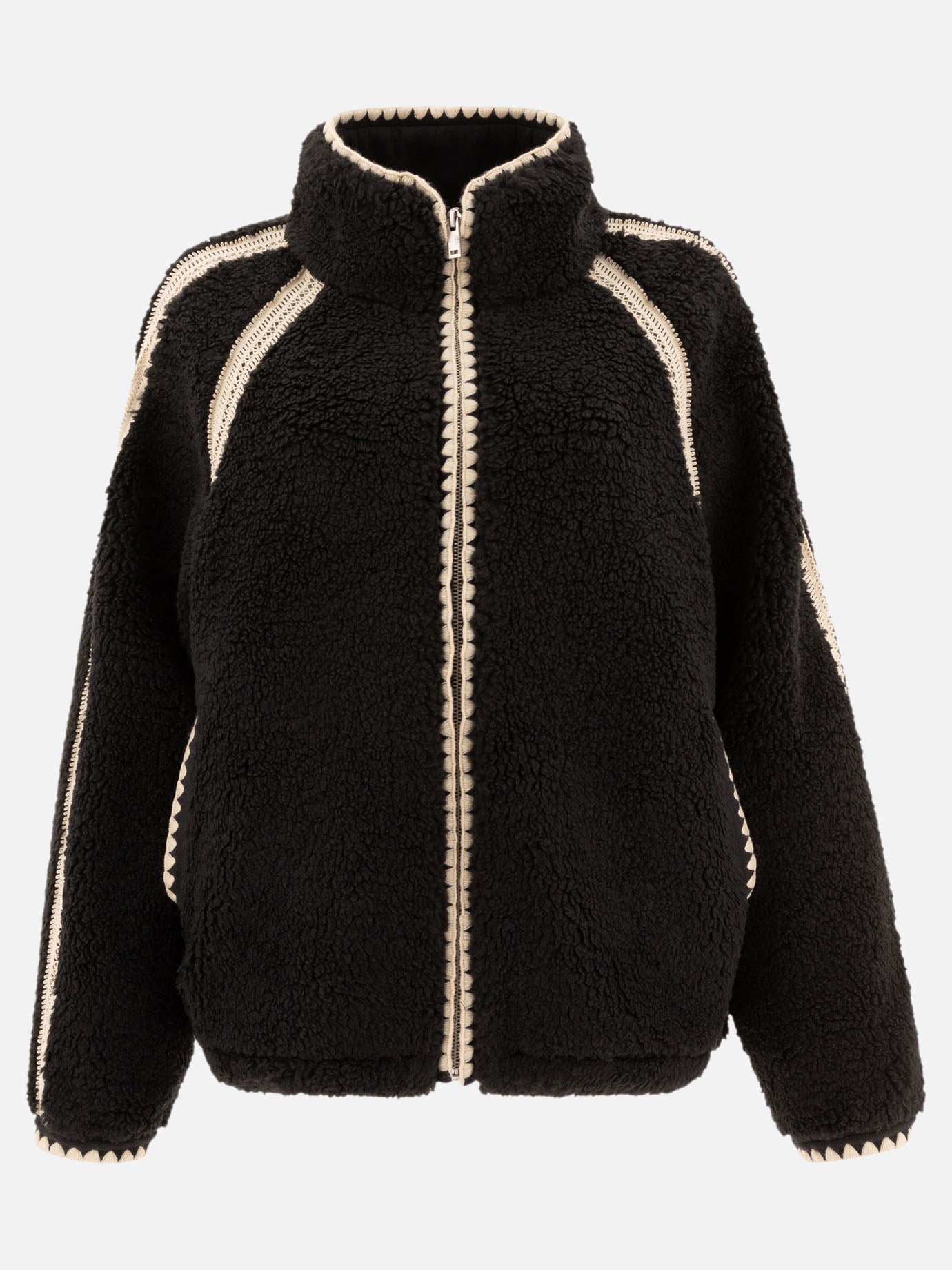 Giacche in pile Solid colour  Nero - Ugg Donna | PDP | VIETTI Online Store | Zoom-Modal
