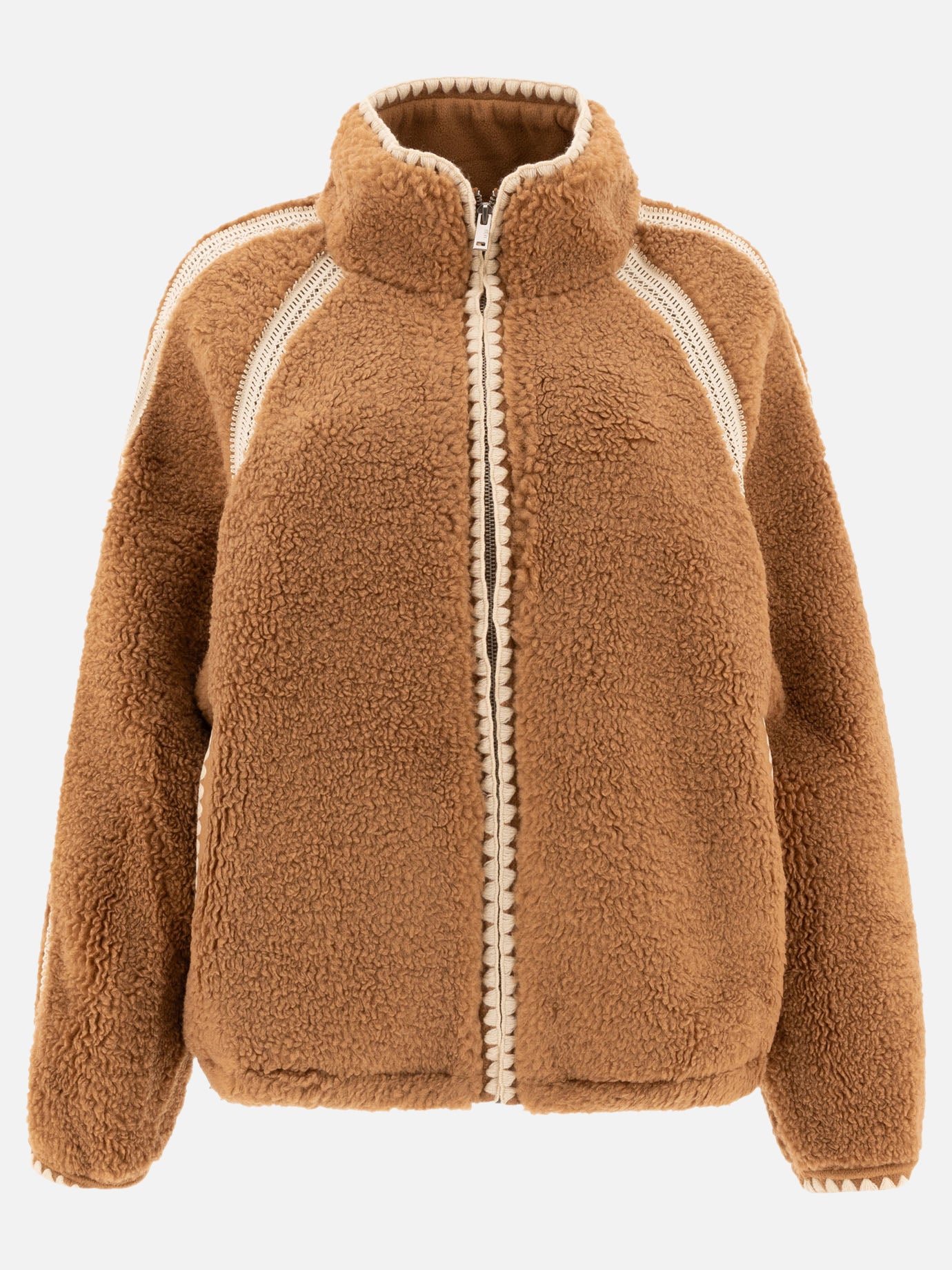 Giacche in pile Solid colour  Marrone - Ugg Donna | PDP | VIETTI Online Store | Zoom-Modal
