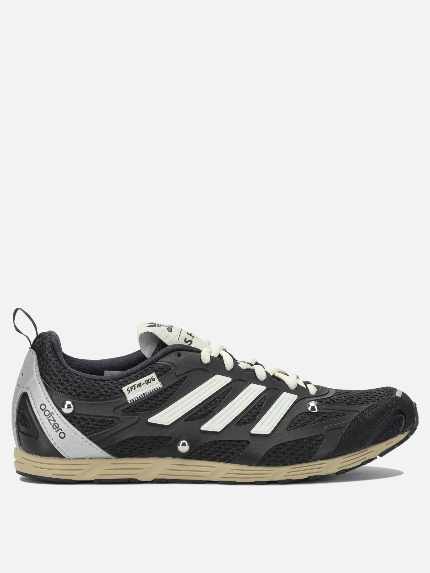 Sneaker basse 50% leather 50% mesh - 100% rubber  Nero - Adidas Originals Uomo | PDP | VIETTI Online Store | Zoom-Modal
