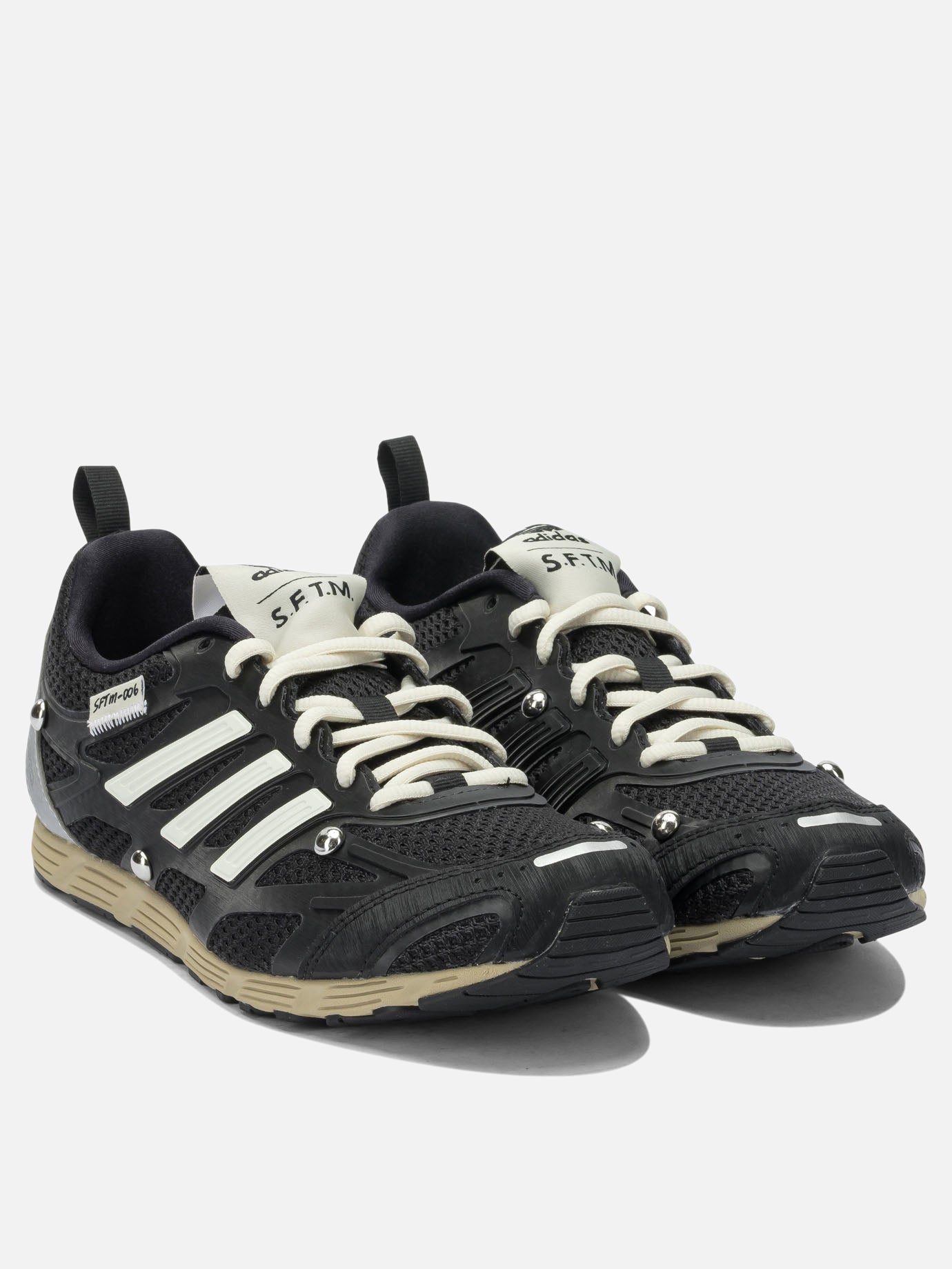 Sneaker basse 50% leather 50% mesh - 100% rubber  Nero - Adidas Originals Uomo | PDP | VIETTI Online Store | Zoom-Modal_2
