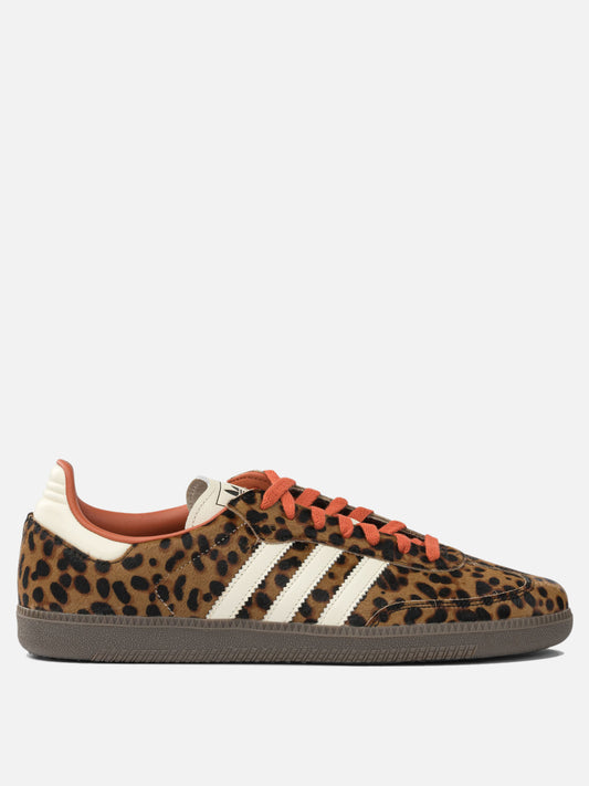 Low top sneakers 100% horse leather - 100% rubber  Brown - Adidas Originals Men | PLP | VIETTI Online Store 
