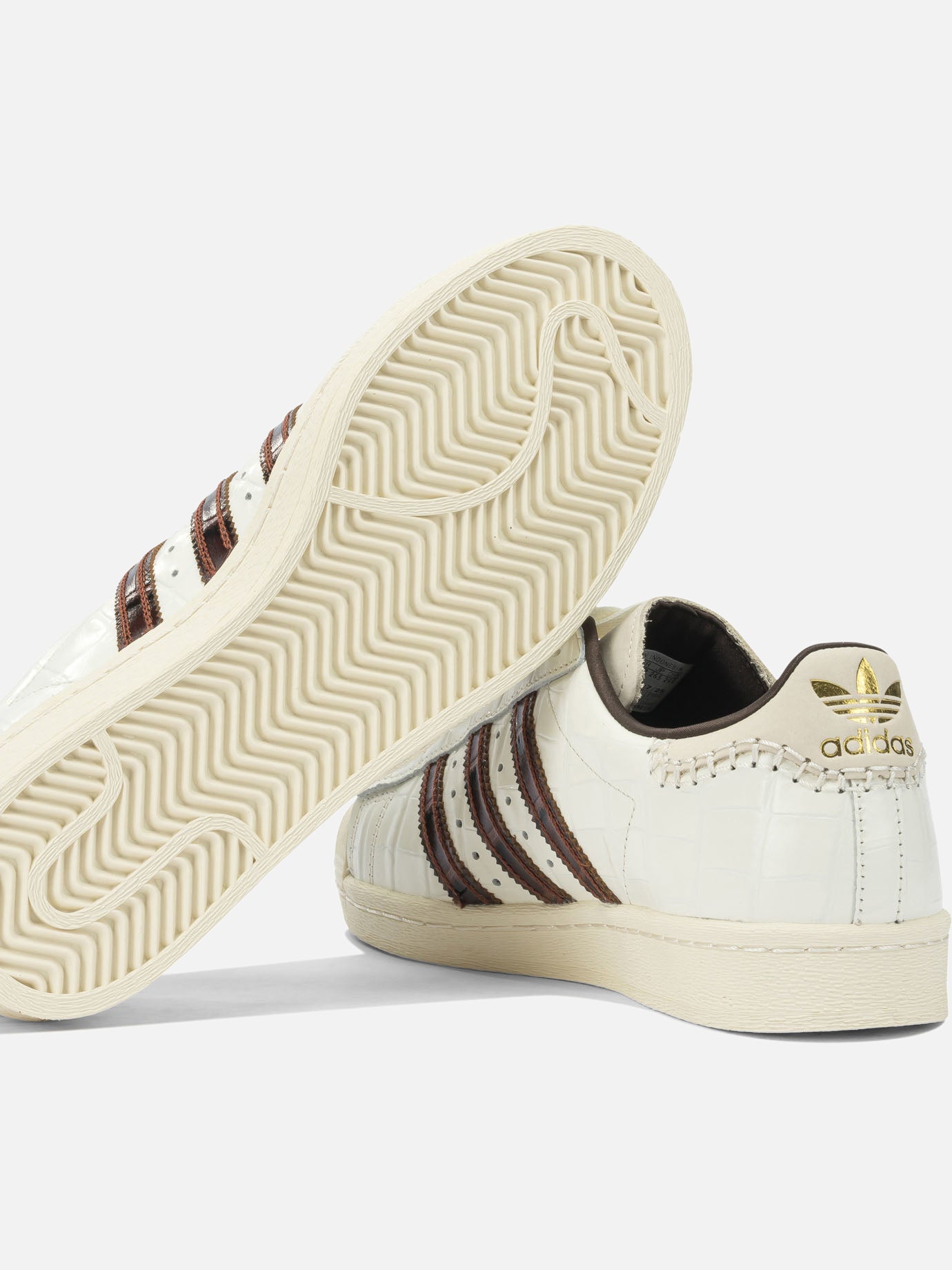 Sneaker basse 100% leather - 100% fabric - 100% rubber  Bianco - Adidas Originals Uomo | PDP | VIETTI Online Store | Zoom-Modal_5
