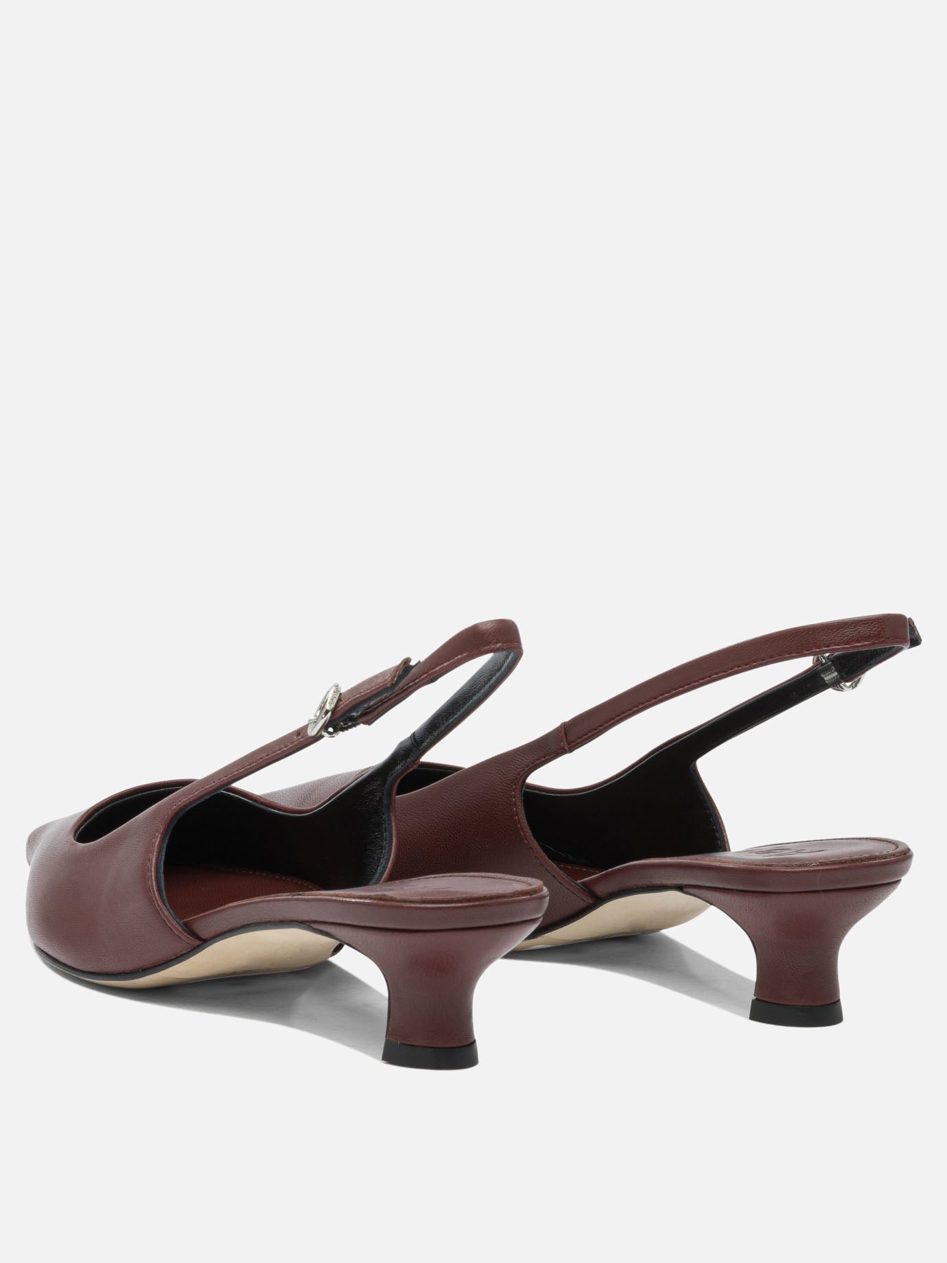 Slingback 100% leather - 70% leather 30% rubber  Bordeaux - Aeyde Donna | PDP | VIETTI Online Store | thumbnail_4