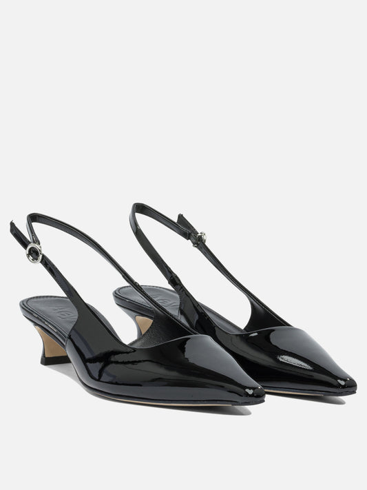 Slingback 100% leather - 70% leather 30% rubber  Nero - Aeyde Donna | PLP | VIETTI Online Store | 2
