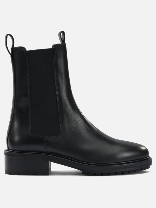 Chelsea boots 100% leather - 100% rubber  Black - Aeyde Women | PLP | VIETTI Online Store 
