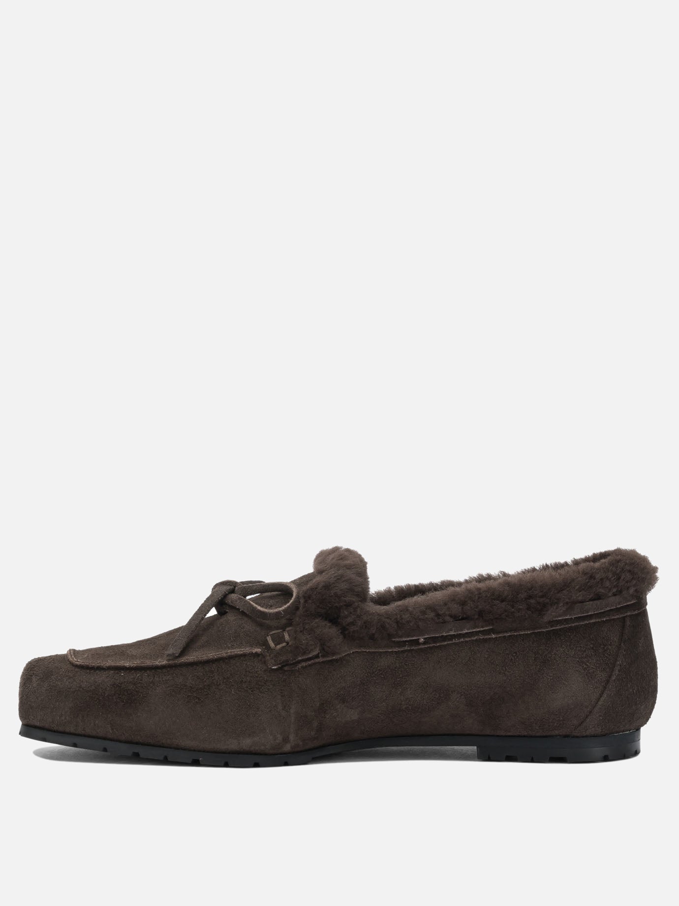 Loafers 100% cow suede leather - 100% leather  Brown - Aeyde Women | PDP | VIETTI Online Store | Zoom-Modal_3
