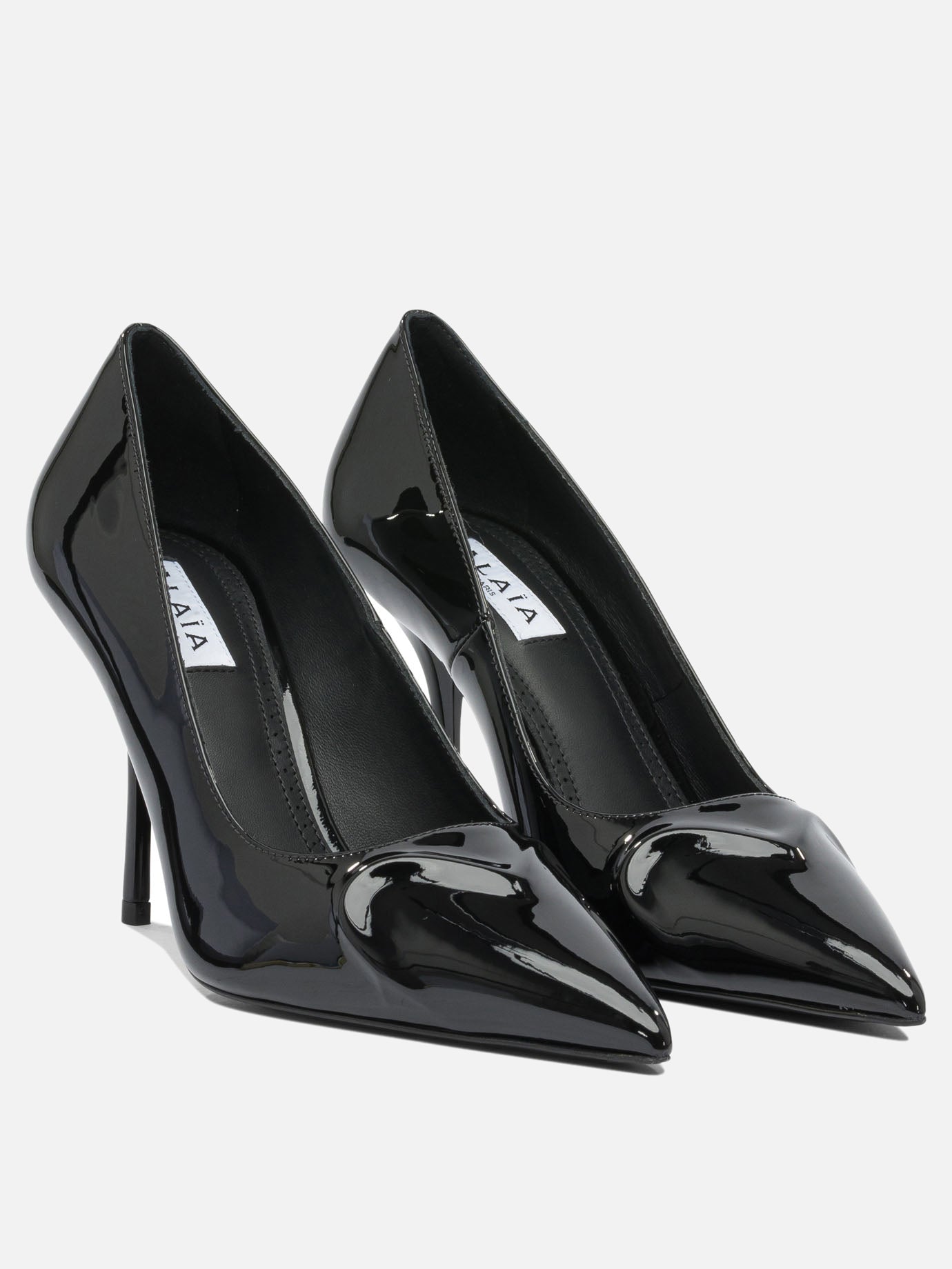 Décolleté 100% patent calf leather - 100% leather  Nero - Alaïa Donna | PDP | VIETTI Online Store | thumbnail_2