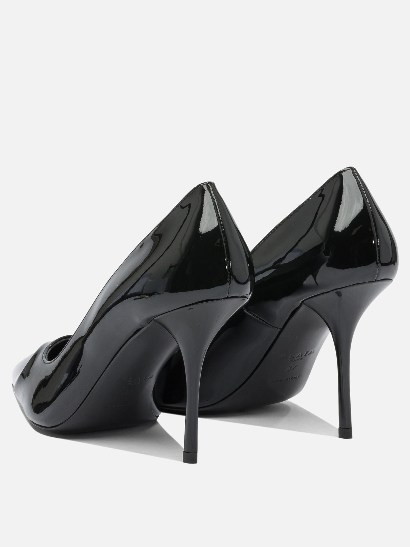 Décolleté 100% patent calf leather - 100% leather  Nero - Alaïa Donna | PDP | VIETTI Online Store | Zoom-Modal_4
