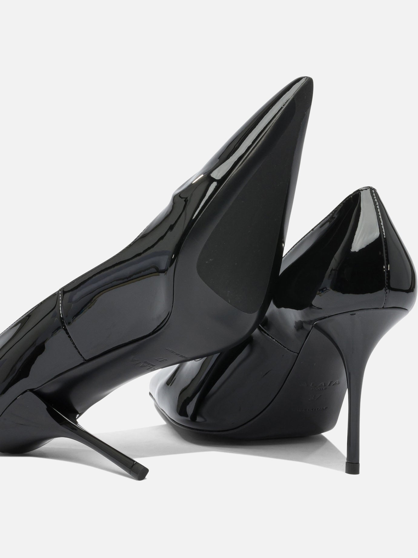 Décolleté 100% patent calf leather - 100% leather  Nero - Alaïa Donna | PDP | VIETTI Online Store | Zoom-Modal_5
