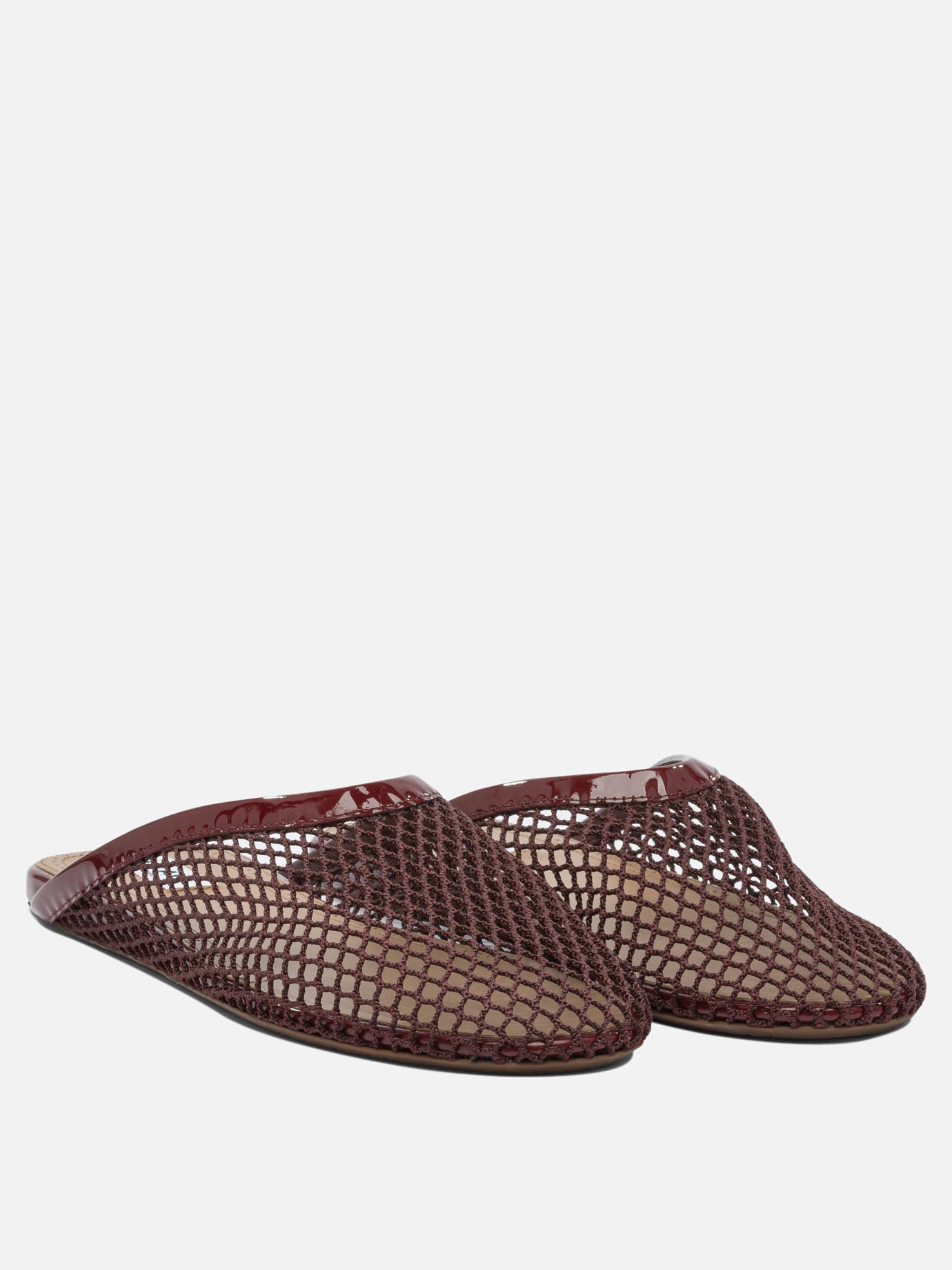 Mules 80% polyamide 20% leather - 100% rubber  Red - Alaïa Women | PDP | VIETTI Online Store | Zoom-Modal_2
