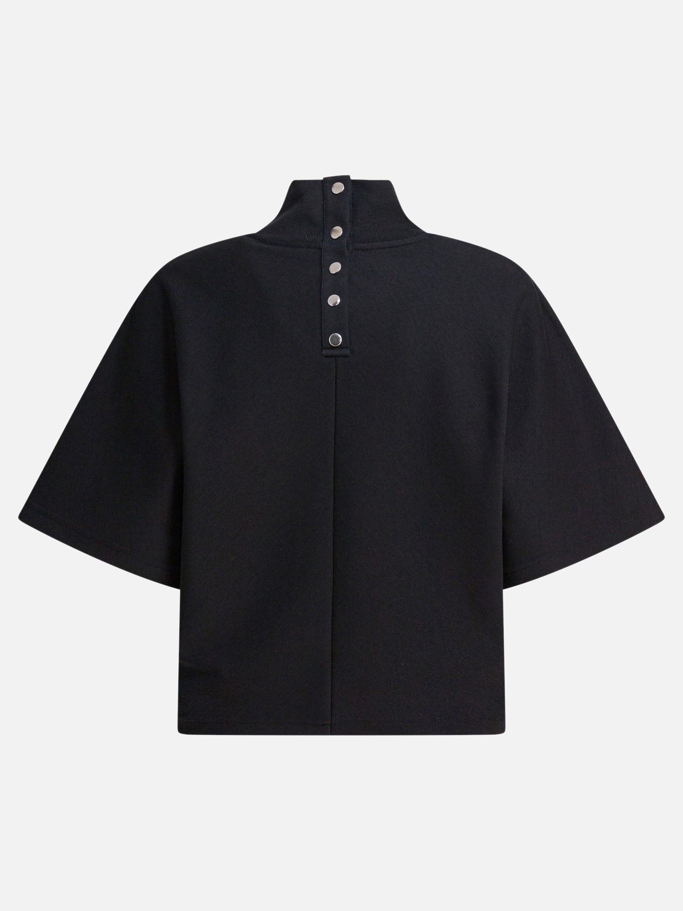 Mock neck t-shirts Solid colour  Black - Alaïa Women | PDP | VIETTI Online Store | thumbnail_2