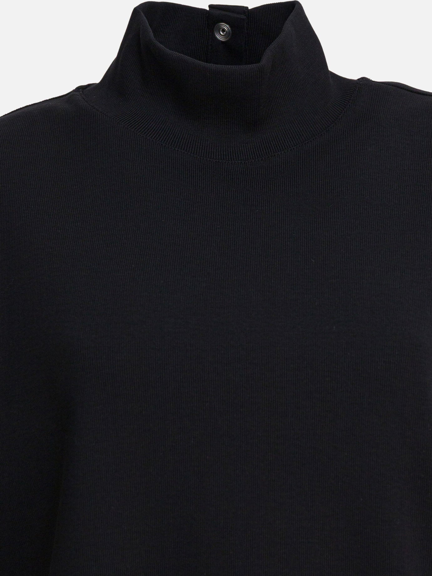 Mock neck t-shirts Solid colour  Black - Alaïa Women | PDP | VIETTI Online Store | Zoom-Modal_3
