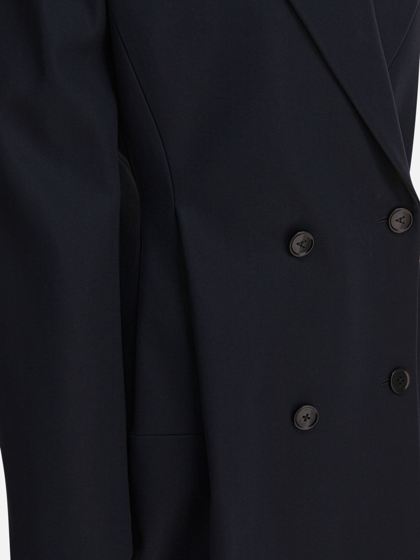 Cappotti lunghi Solid colour  Blu - Alaïa Donna | PDP | VIETTI Online Store | Zoom-Modal_4
