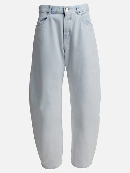 Flared jeans Denim  Light blue - Alaïa Women | PLP | VIETTI Online Store 
