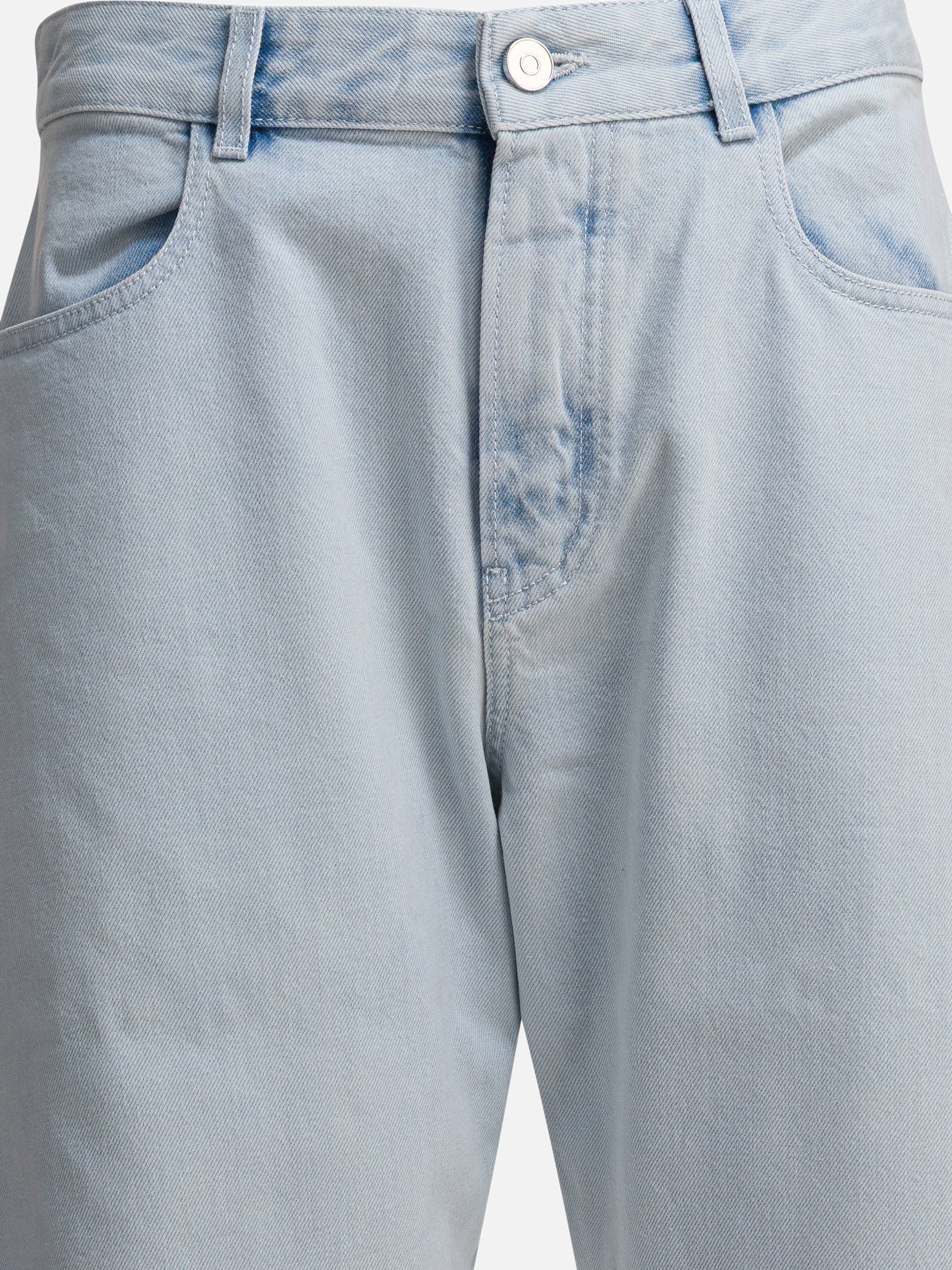 Flared jeans Denim  Light blue - Alaïa Women | PDP | VIETTI Online Store | thumbnail_3