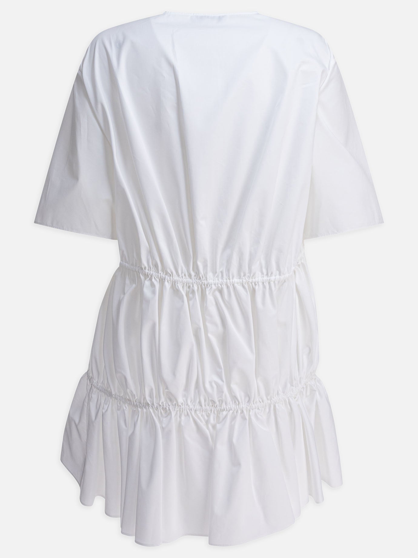 Mini dresses Solid colour  White - Alaïa Women | PDP | VIETTI Online Store | thumbnail_2