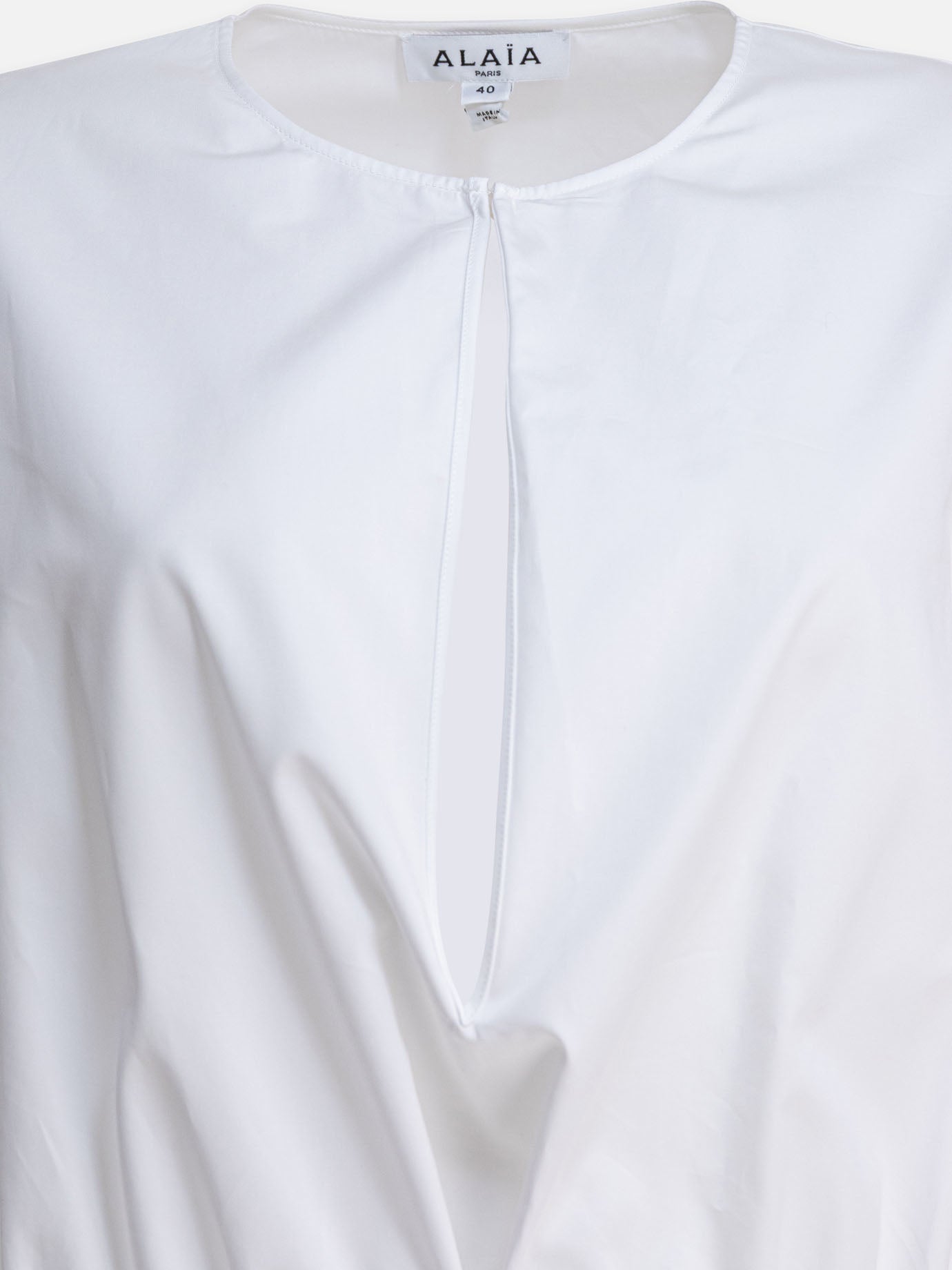 Mini dresses Solid colour  White - Alaïa Women | PDP | VIETTI Online Store | thumbnail_3