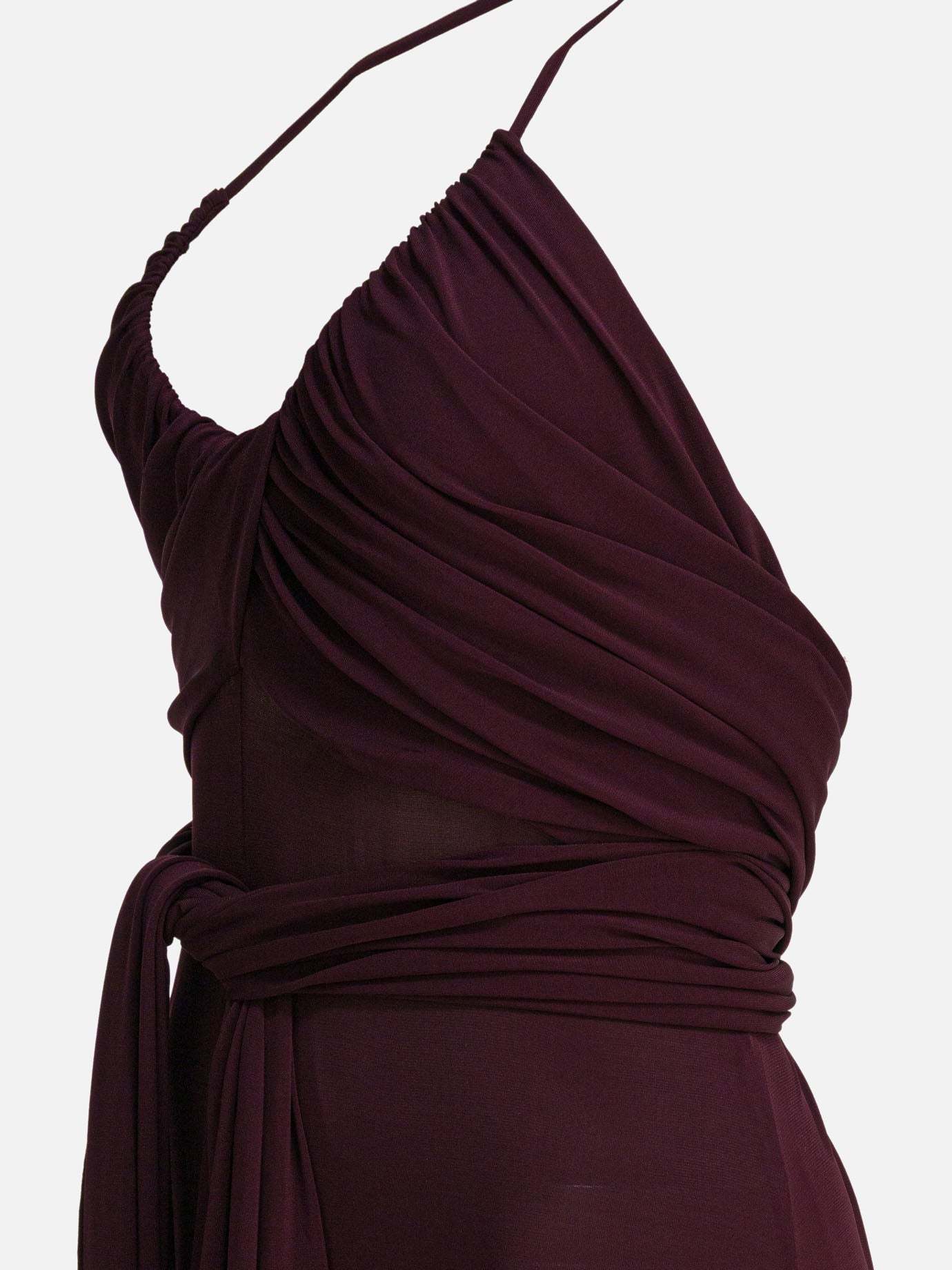 Abiti lunghi Solid colour  Bordeaux - Alaïa Donna | PDP | VIETTI Online Store | Zoom-Modal_3
