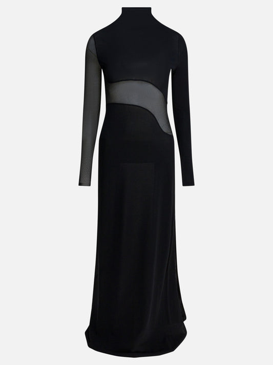 Abiti lunghi Solid colour  Nero - Alaïa Donna | PDP | VIETTI Online Store 
