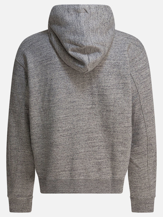 Full zip sweatshirts Solid colour  Grey - Alex Mill Men | PDP | VIETTI Online Store | 2
